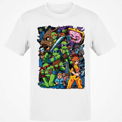 Classic Unisex T-Shirt - HUMQPNWC - White - 12