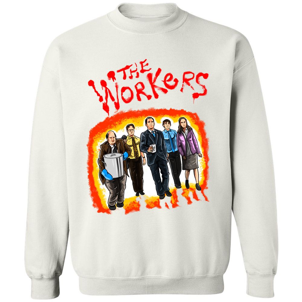 Classic Unisex Sweatshirt - X7L3CFBS - White - 12