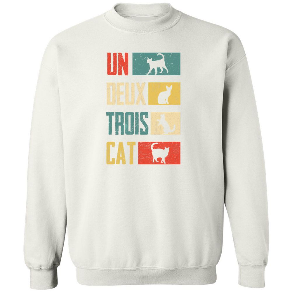 Classic Unisex Sweatshirt - TAXDFMLU - White - 12