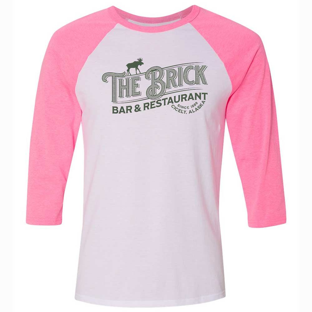 The Brick Bar & Restaurant - White/Neon Pink - 12