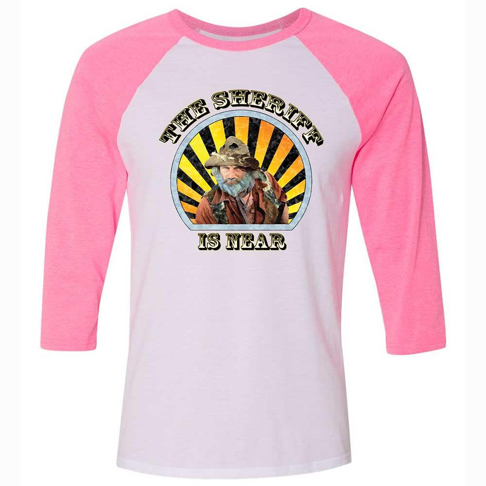 The Sheriff Is Near - White/Neon Pink - 12