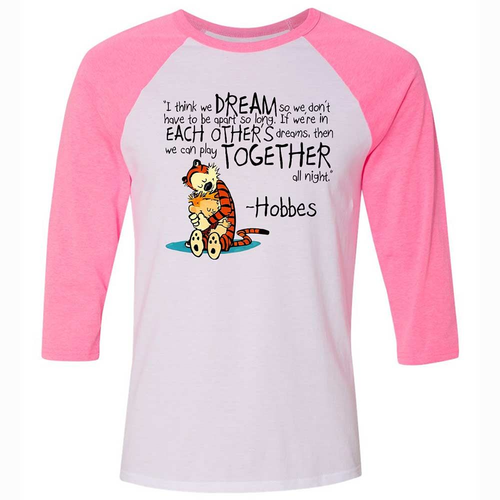 Calvin Hobbes Dreams - White/Neon Pink - 12