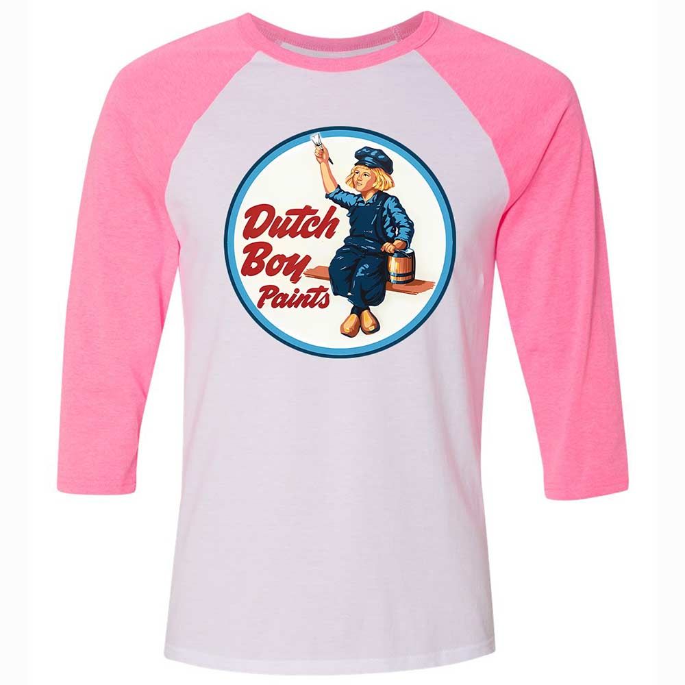 Dutch Boy Paint - White/Neon Pink - 12