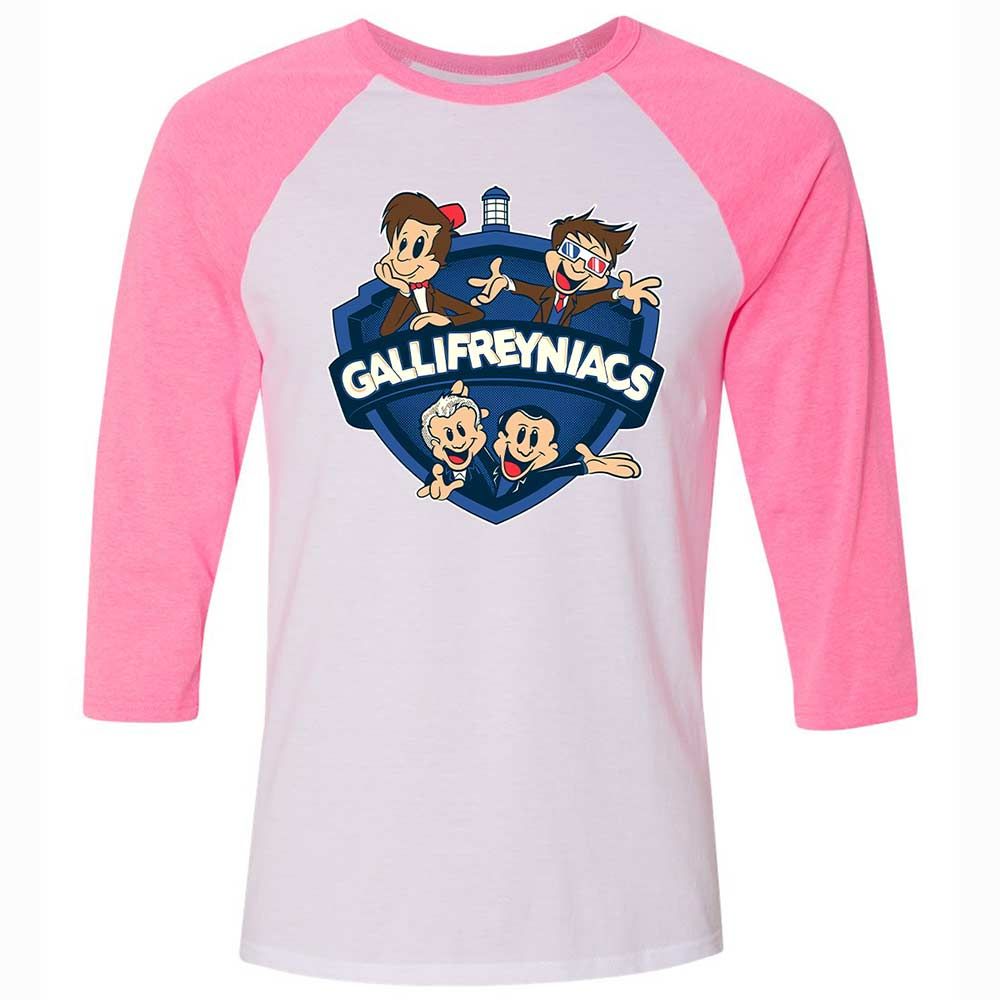 Gallifreyniacs - White/Neon Pink - 12