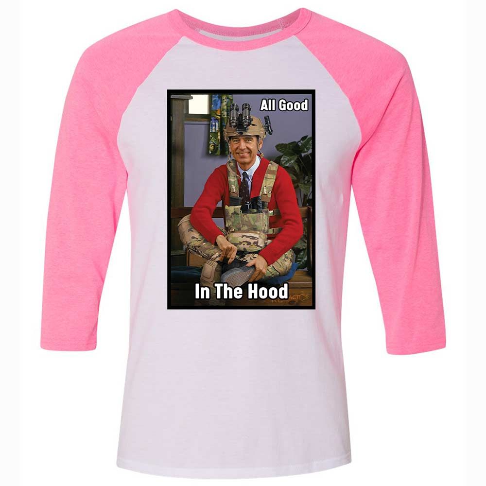 All Good In The Hood - White/Neon Pink - 12