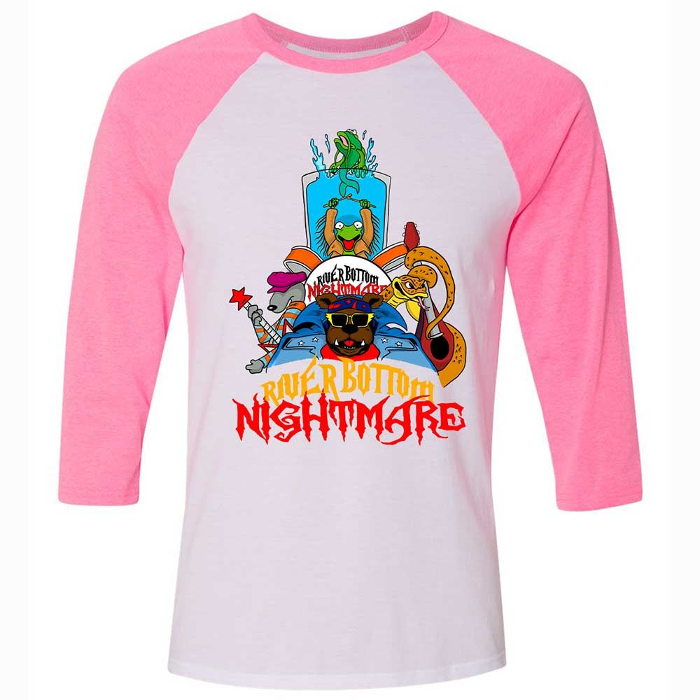 The River Bottom Nightmare Band - White/Neon Pink - 12