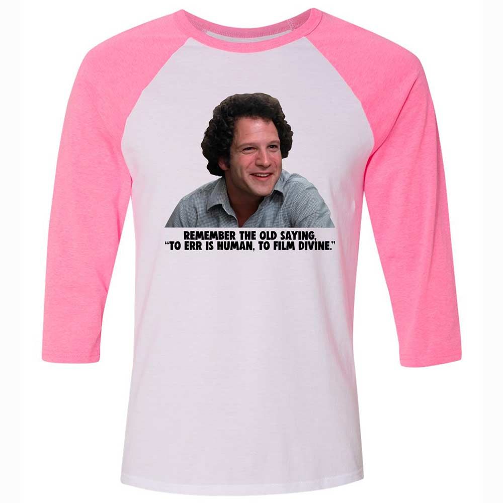 To err is human, to film divine - White/Neon Pink - 12