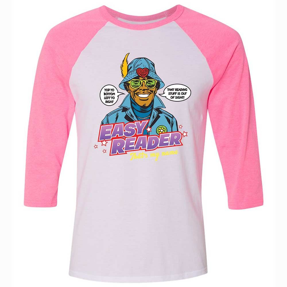 Easy Reader - White/Neon Pink - 12