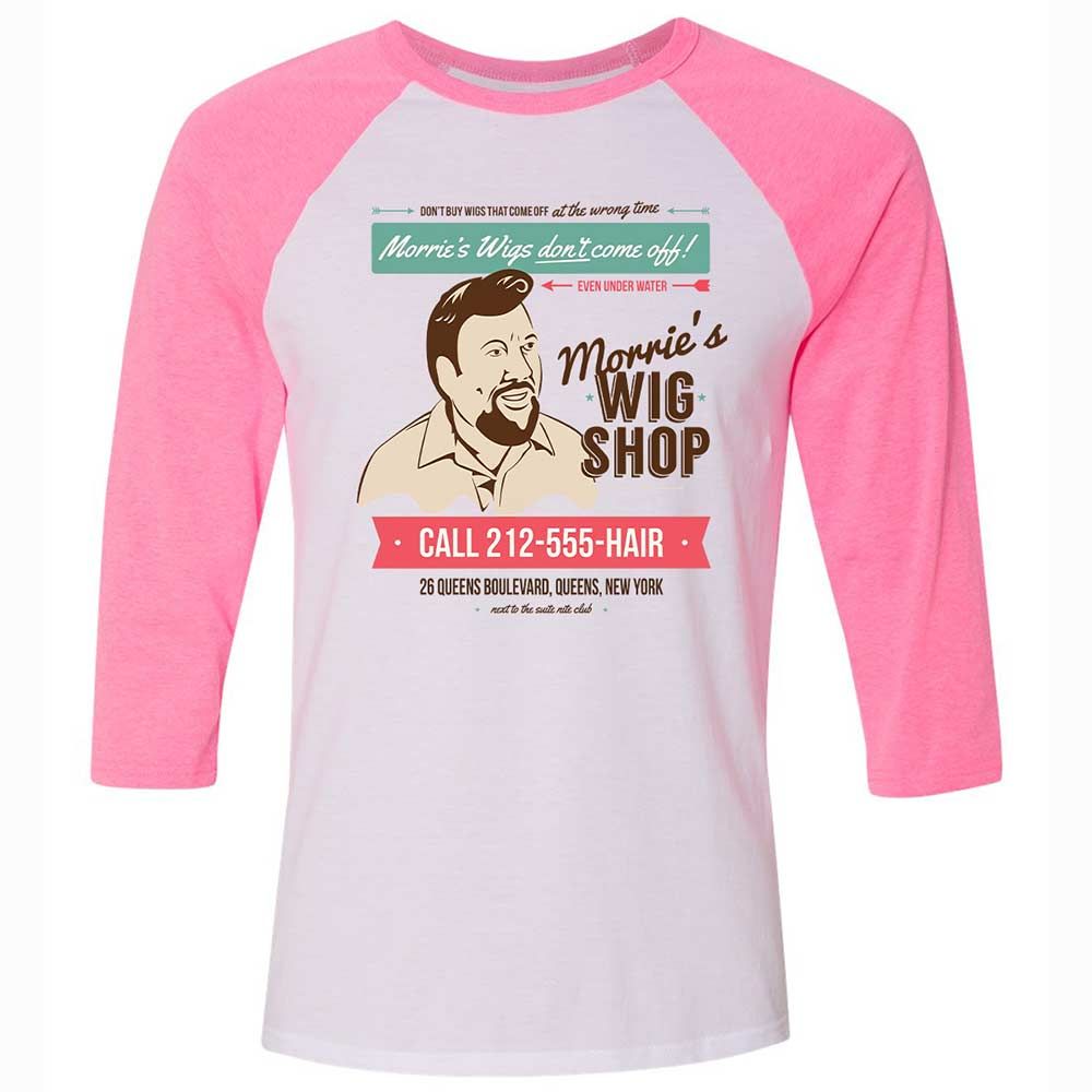 Morrie's Wig Shop - White/Neon Pink - 12