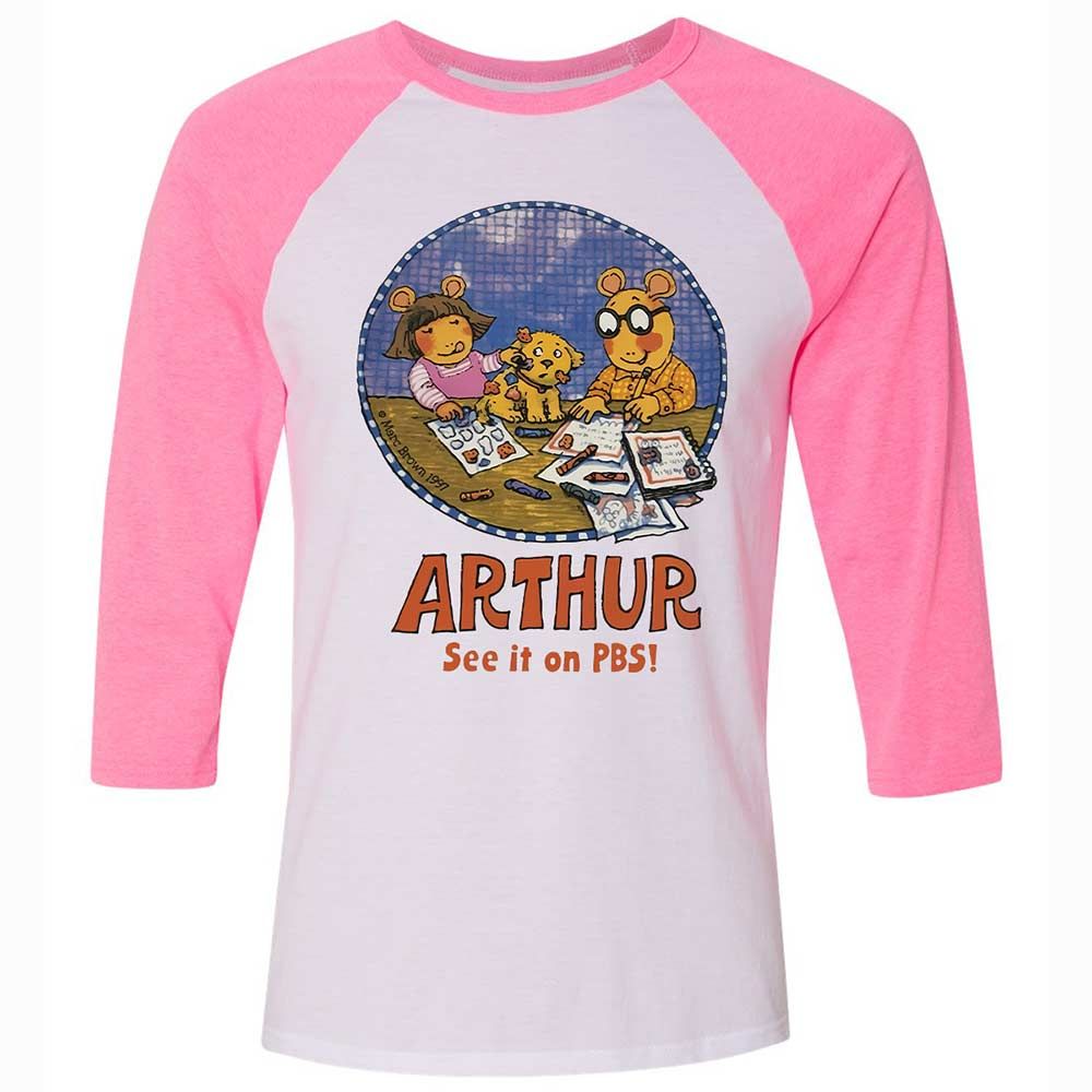Arthur - White/Neon Pink - 12