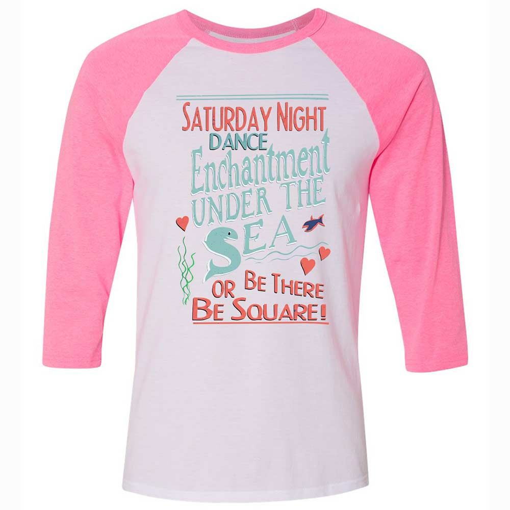 Enchantment Under the Sea Dance - White/Neon Pink - 12