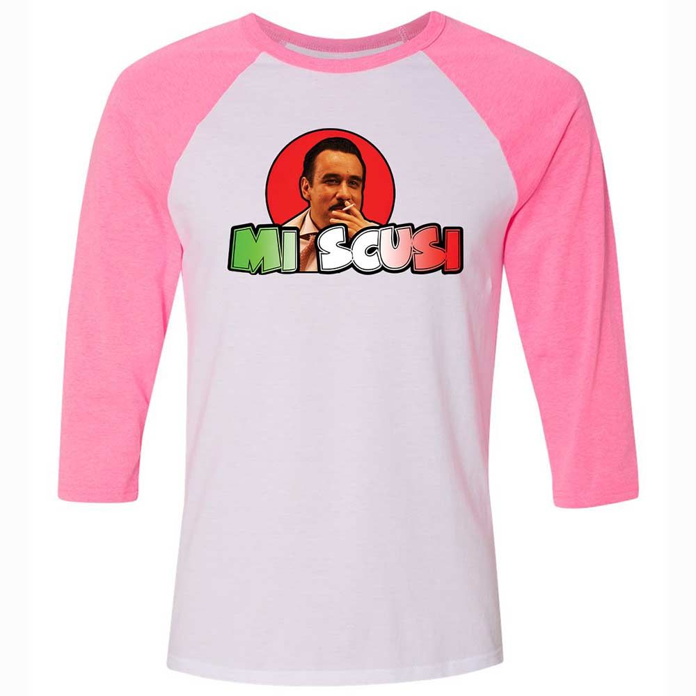 Mi Scusi - White/Neon Pink - 12