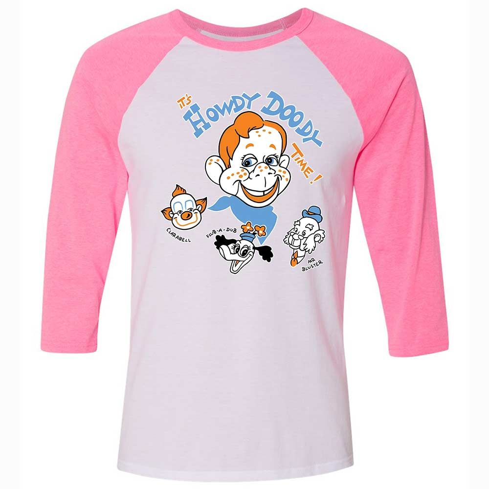 Howdy Doody - White/Neon Pink - 12