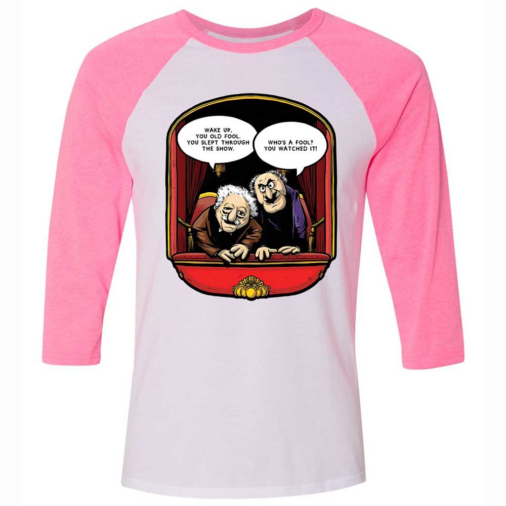 Statler and Waldorf (Wake Up) - White/Neon Pink - 12