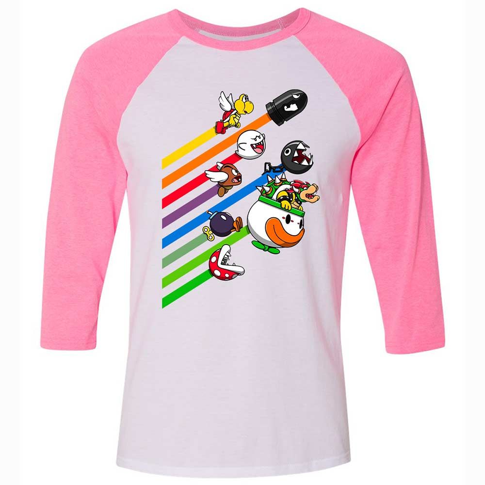 Villains Of Gaming - White/Neon Pink - 12
