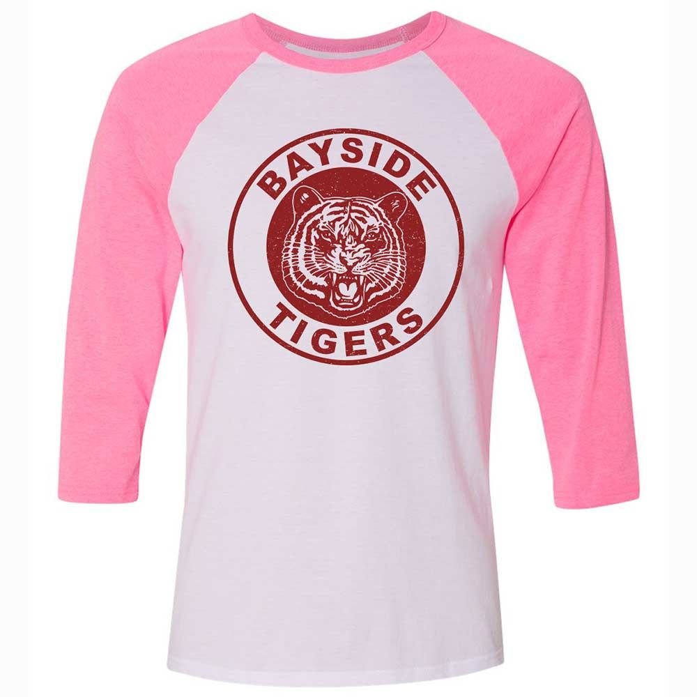 Bayside High School Tigers - White/Neon Pink - 12