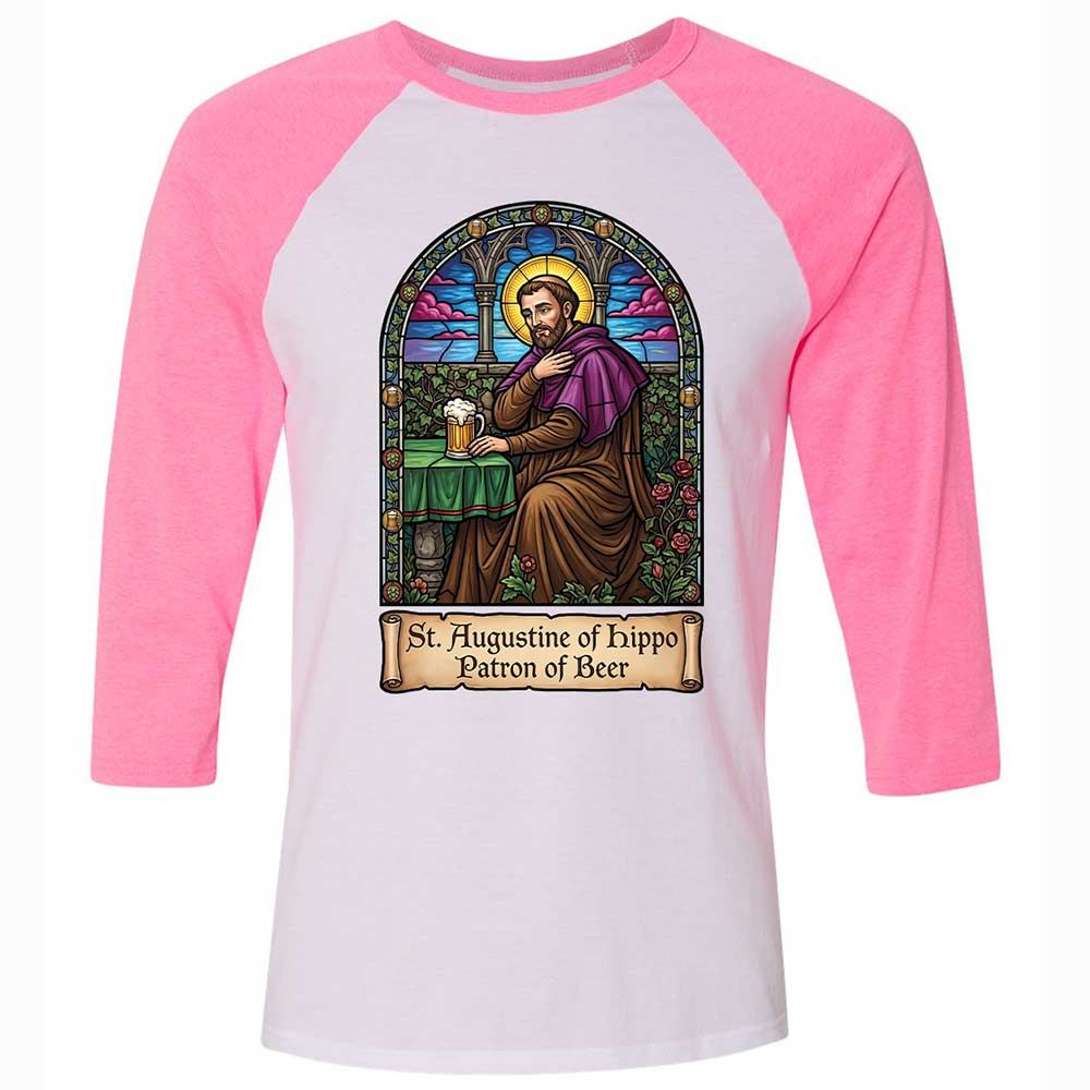 Patron of Beer - White/Neon Pink - 12