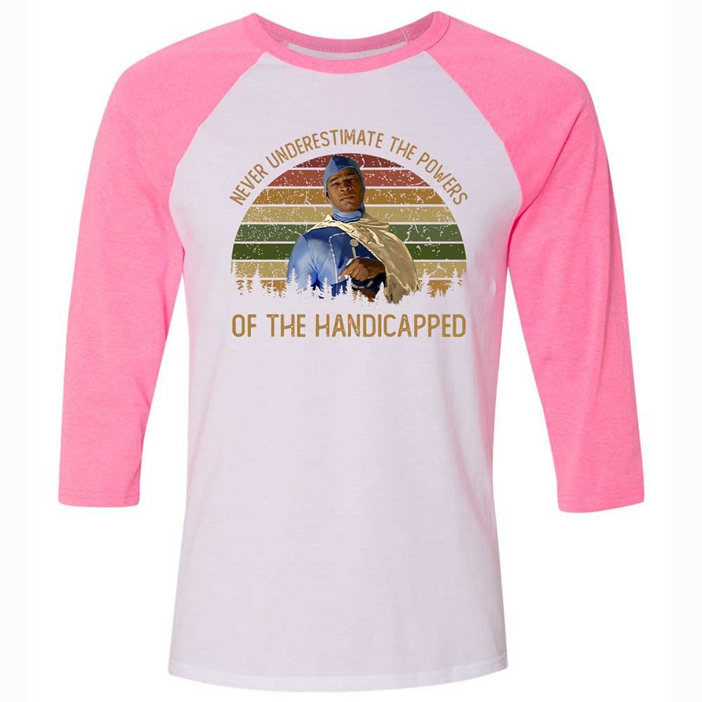 Unisex 3/4 Baseball Tee - 7NVNY8JP - White/Neon Pink - 12