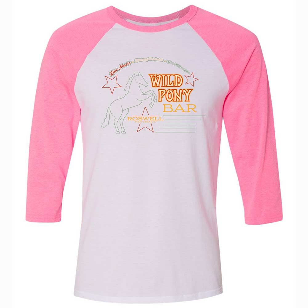 Wild Pony Bar - White/Neon Pink - 12
