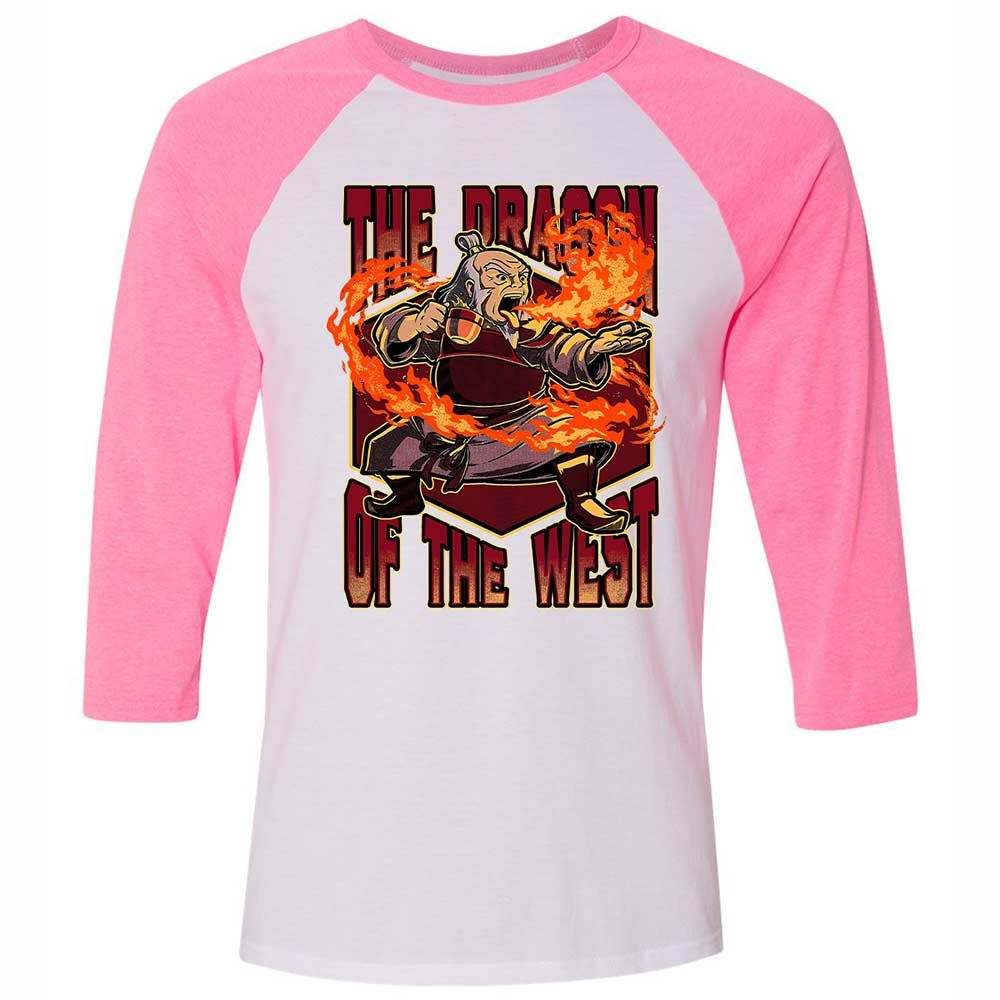 The Dragon of the West - White/Neon Pink - 12