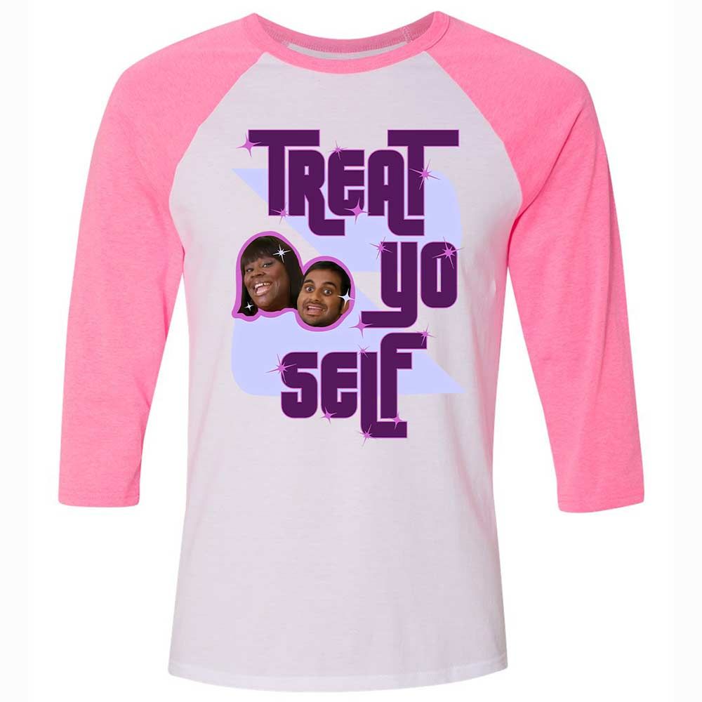 Treat Yo Self - White/Neon Pink - 12