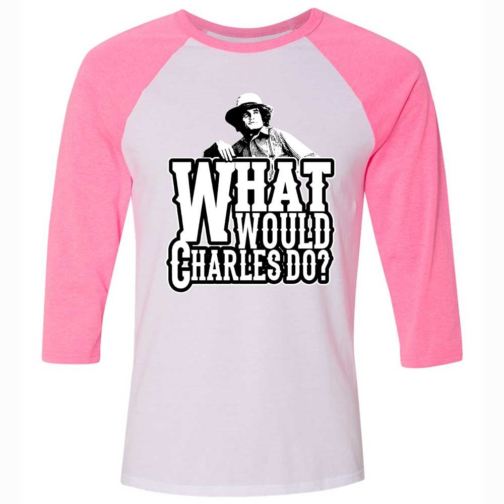 What Would Charles Do? - White/Neon Pink - 12