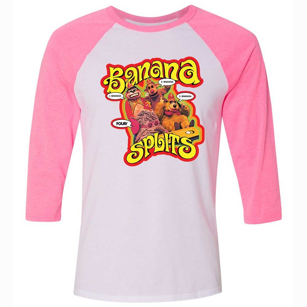 Banana Splits - White/Neon Pink - 12