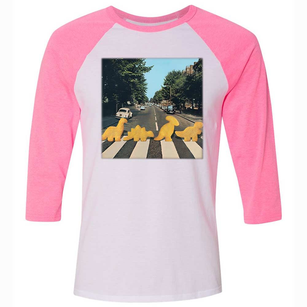 Dinosaur chicken nuggets - White/Neon Pink - 12