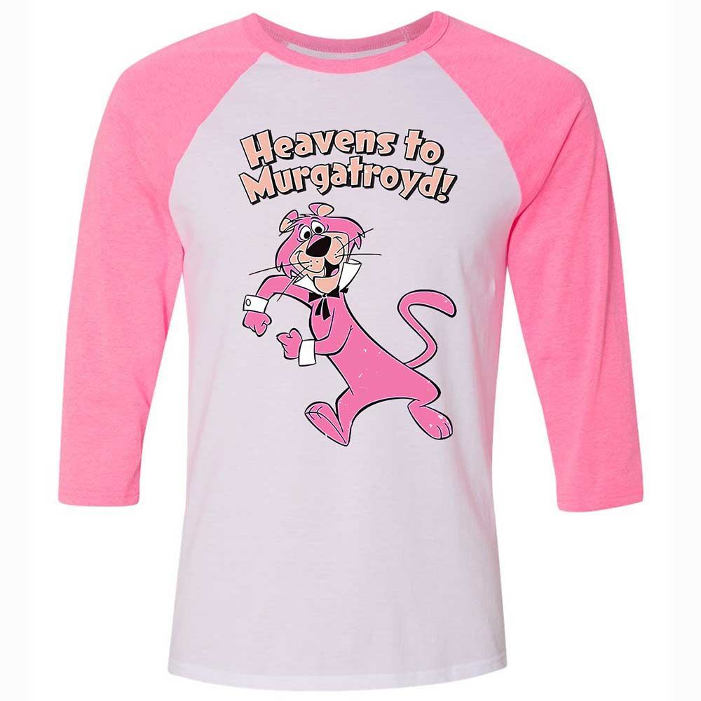 Unisex 3/4 Baseball Tee - KJEM37Z2 - White/Neon Pink - 12