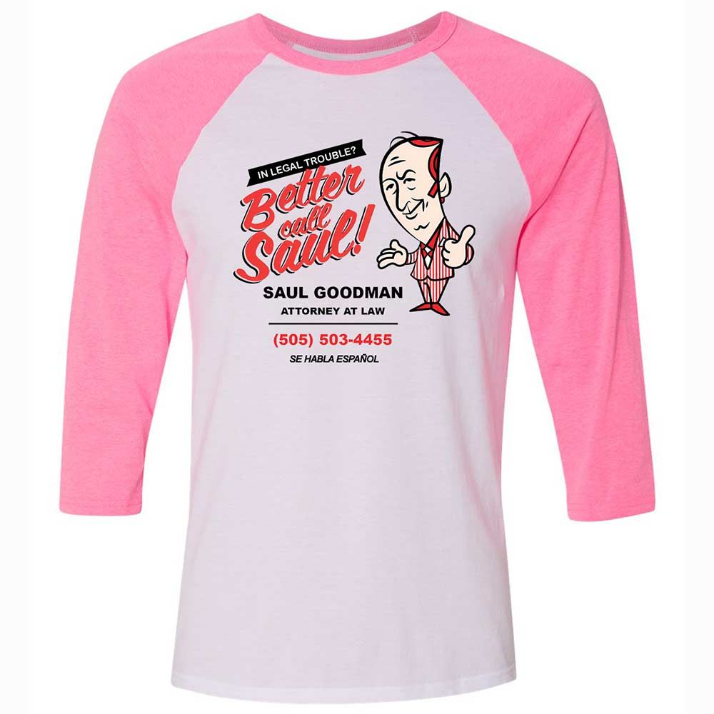 Better Call Saul - White/Neon Pink - 12