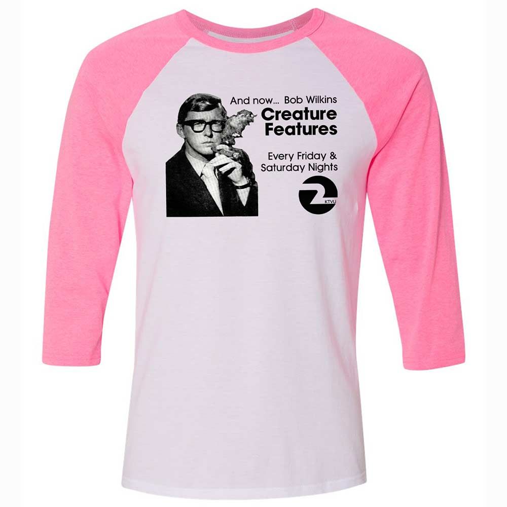 Bob Wilkins Creature Features - White/Neon Pink - 12