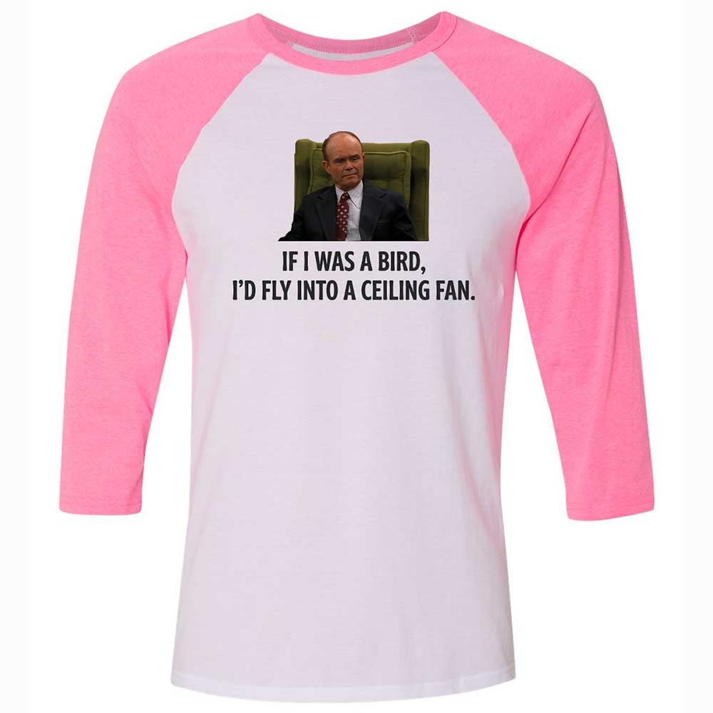Unisex 3/4 Baseball Tee - FWW9YSXZ - White/Neon Pink - 12