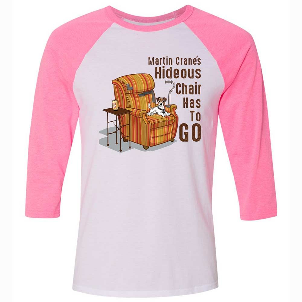 Martin Crane's Hideous Chair - White/Neon Pink - 12