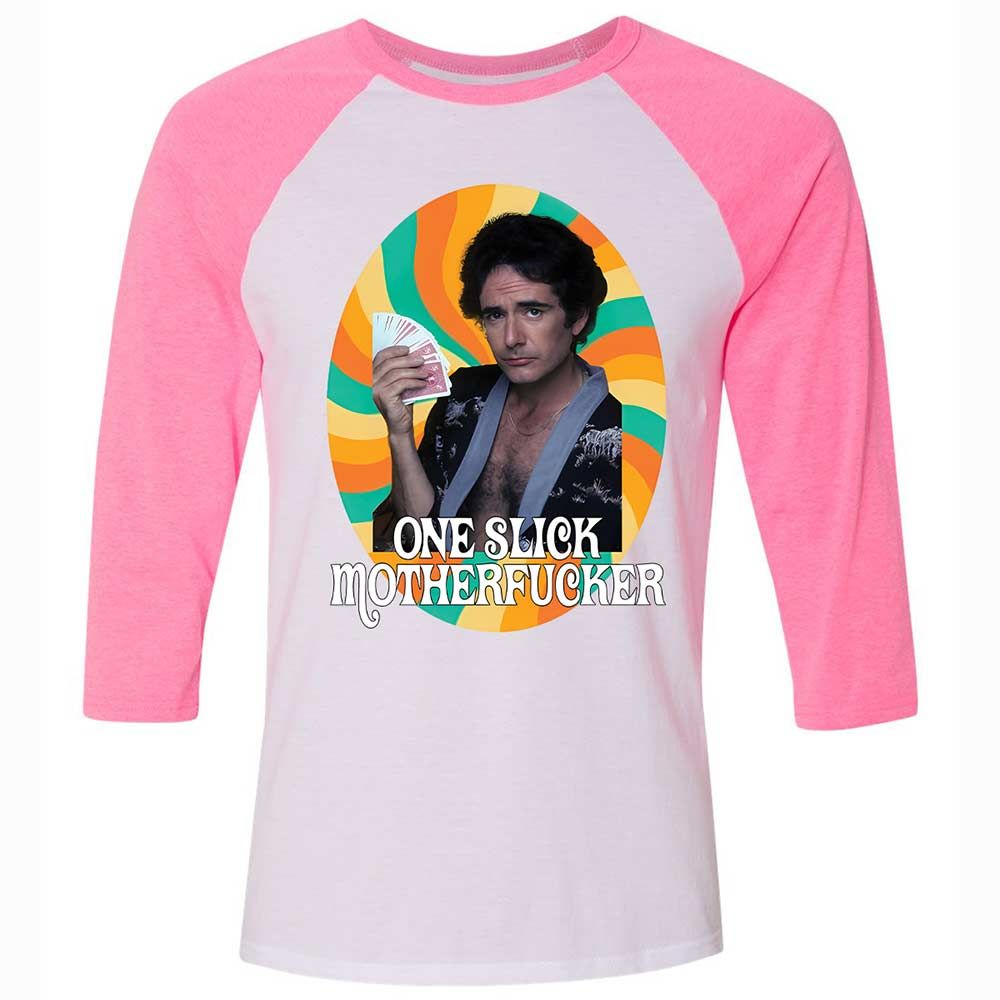 One Slick Motherfu*ker - White/Neon Pink - 12