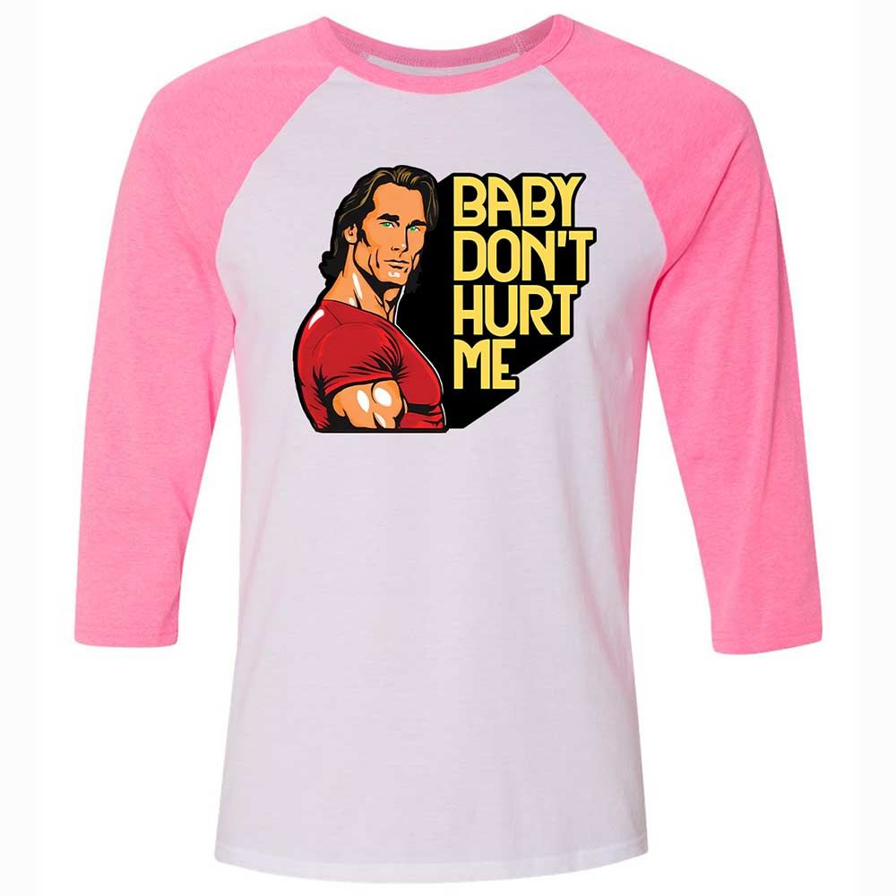 Baby don't hurt me - White/Neon Pink - 12