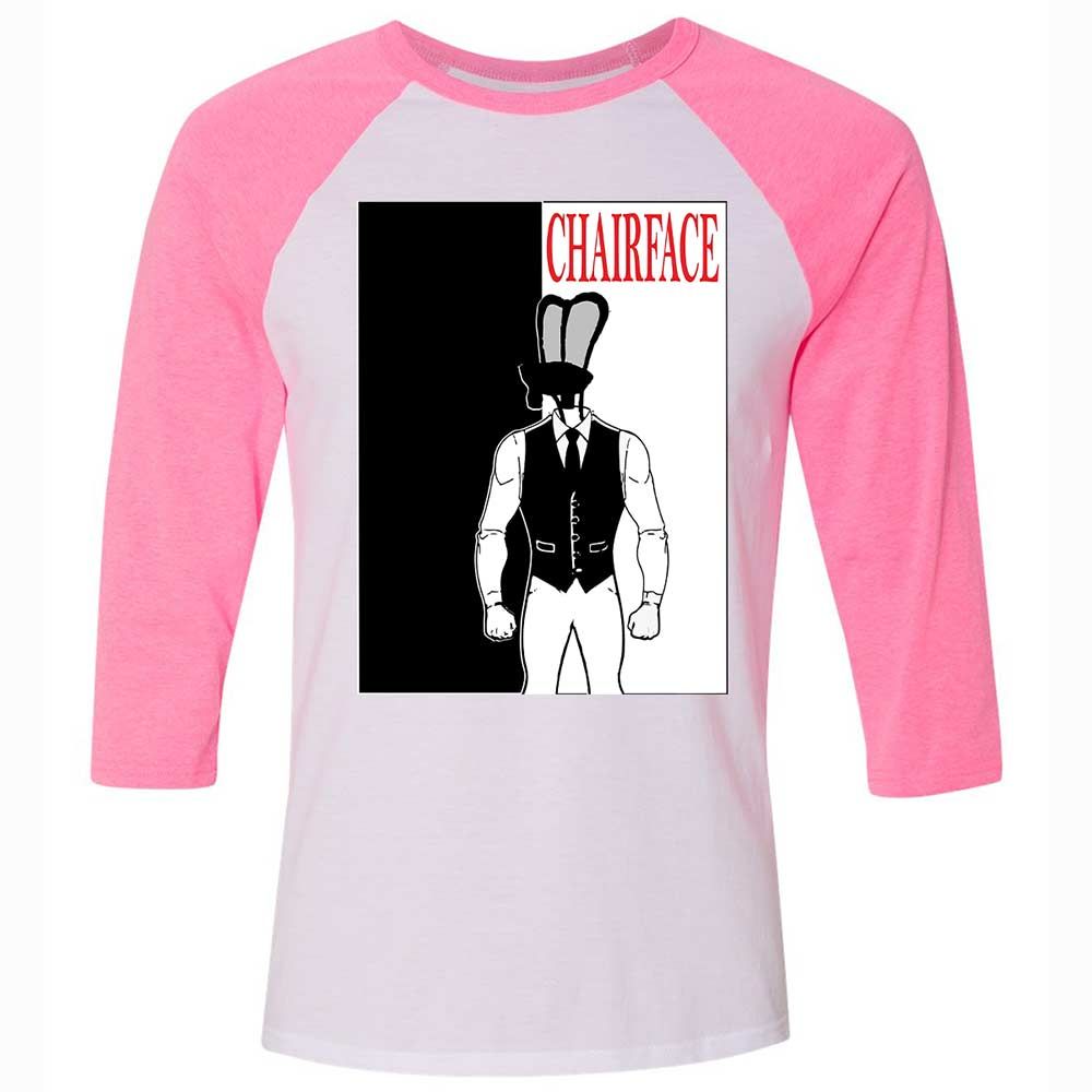 Chairface - White/Neon Pink - 12