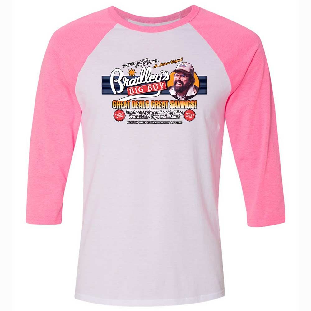 Bradley's Big Buy - White/Neon Pink - 12