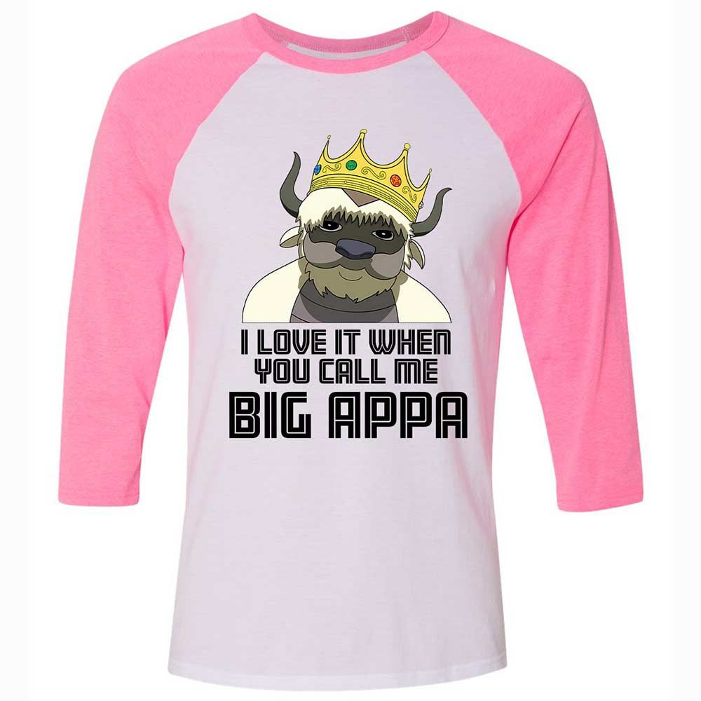Call me Big Poppa - White/Neon Pink - 12