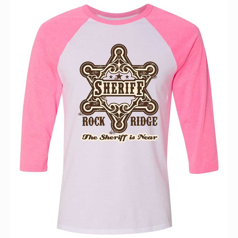 The Sheriff of Rockridge is Near! - White/Neon Pink - 12
