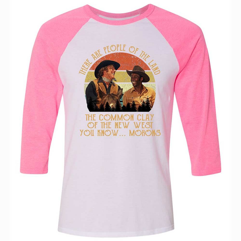 These Are People Of The Land - White/Neon Pink - 12
