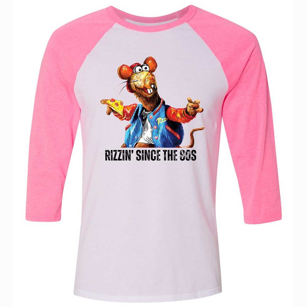 Rizzo the Rat - White/Neon Pink - 12