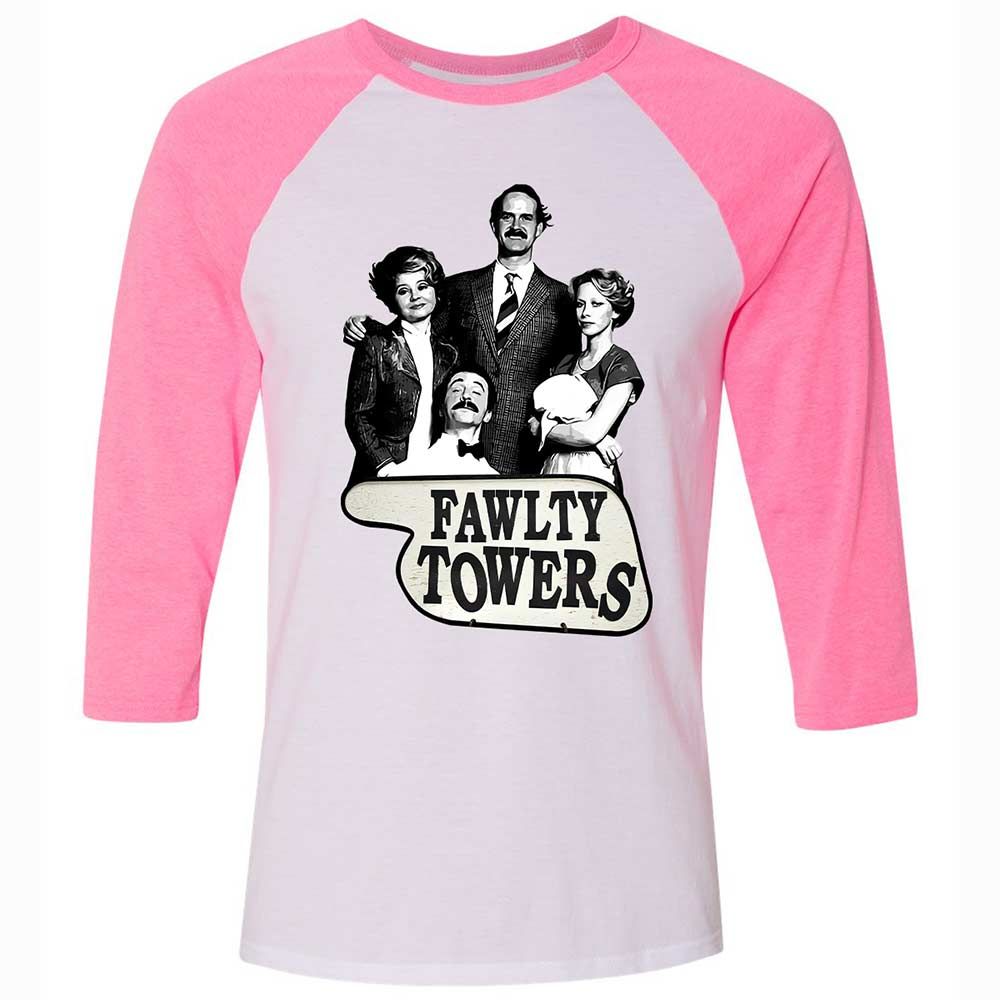 Basil Fawlty - White/Neon Pink - 12