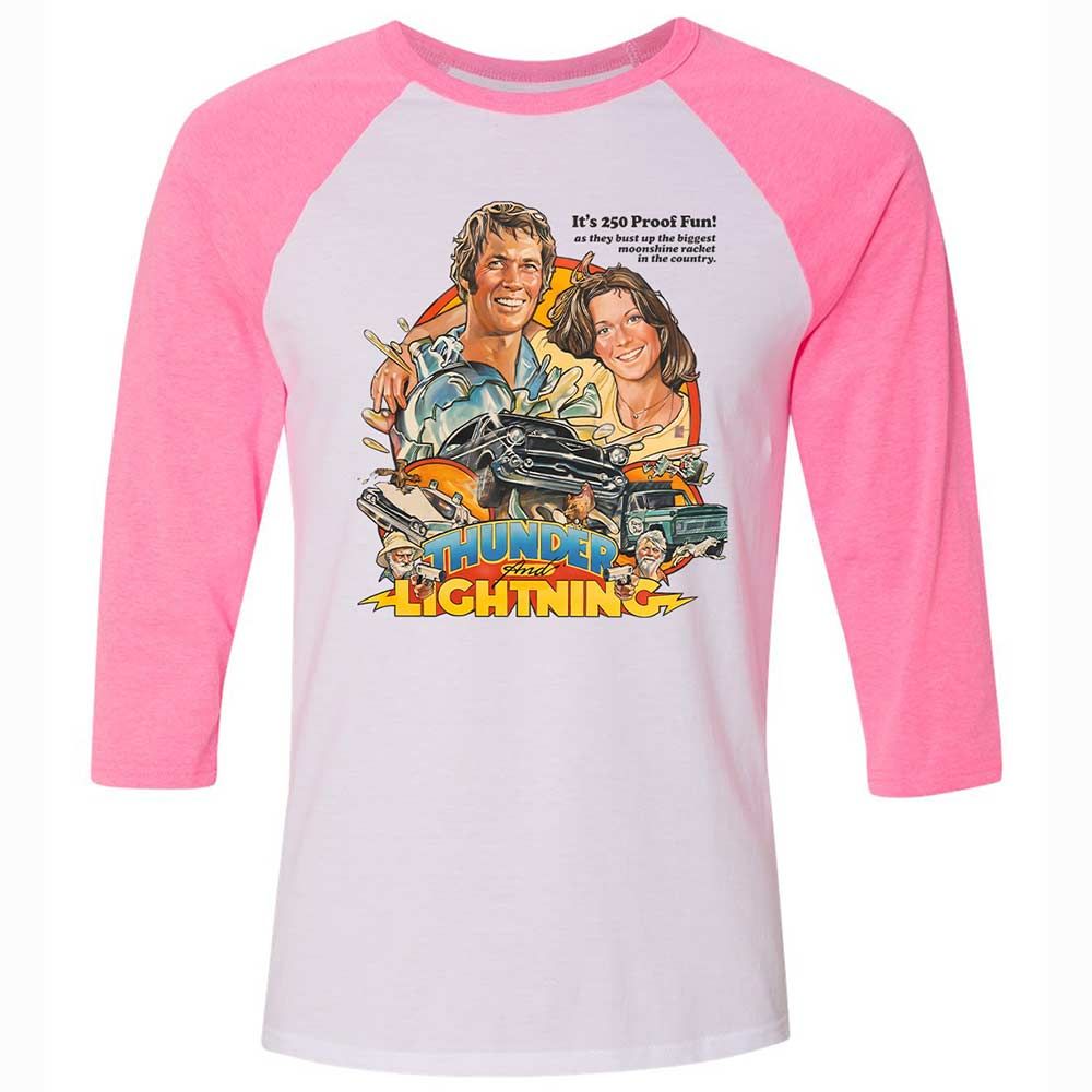 Thunder and Lightning - White/Neon Pink - 12