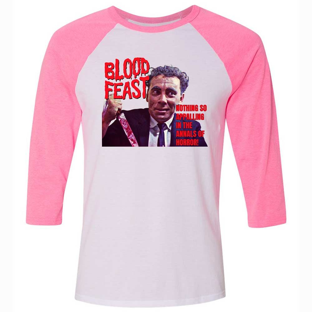 Blood Feast - White/Neon Pink - 12