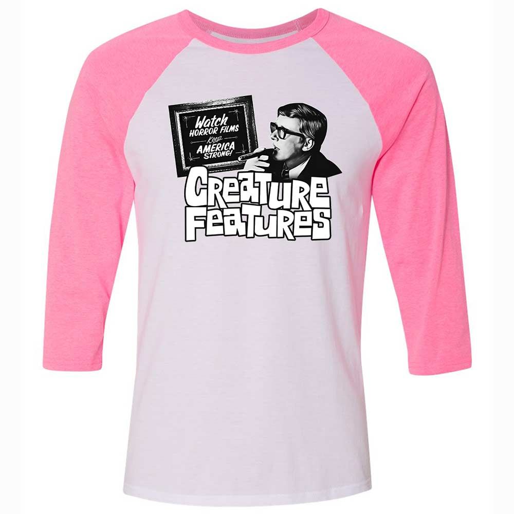 Bob Wilkins Creature Features - White/Neon Pink - 12