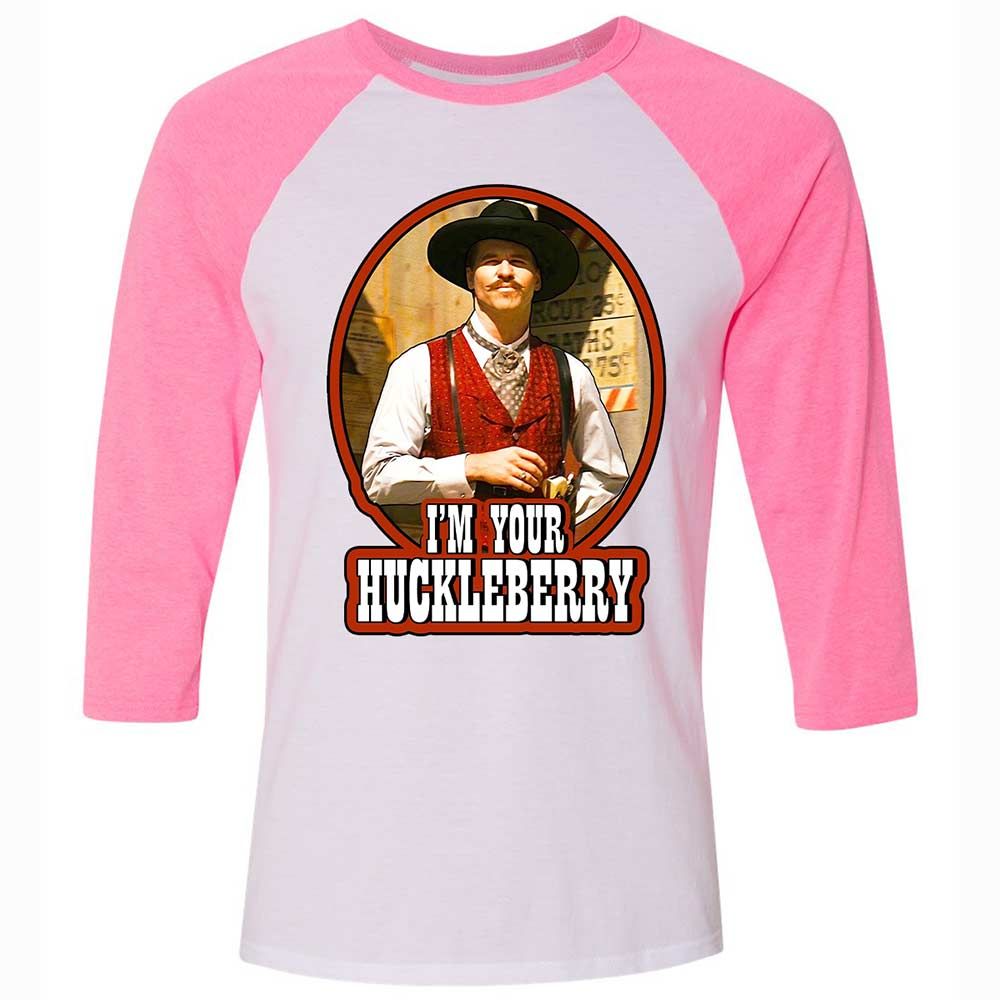 I'm Your Huckleberry - White/Neon Pink - 12