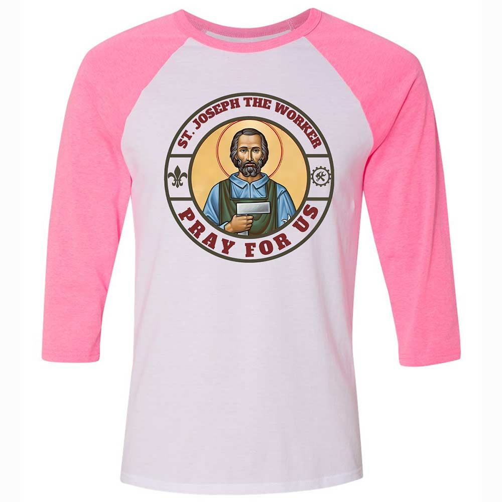 Pray for Us - White/Neon Pink - 12