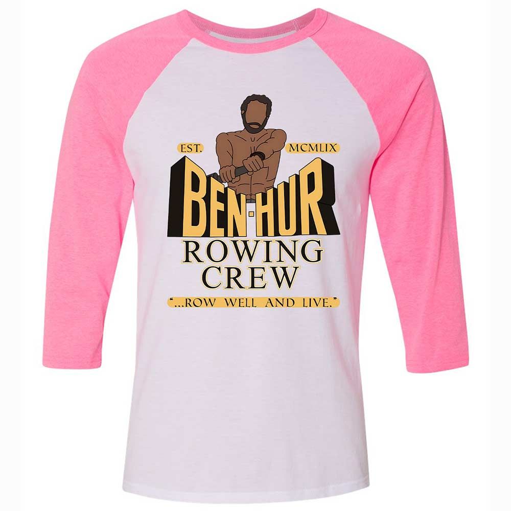 Row well and live - White/Neon Pink - 12