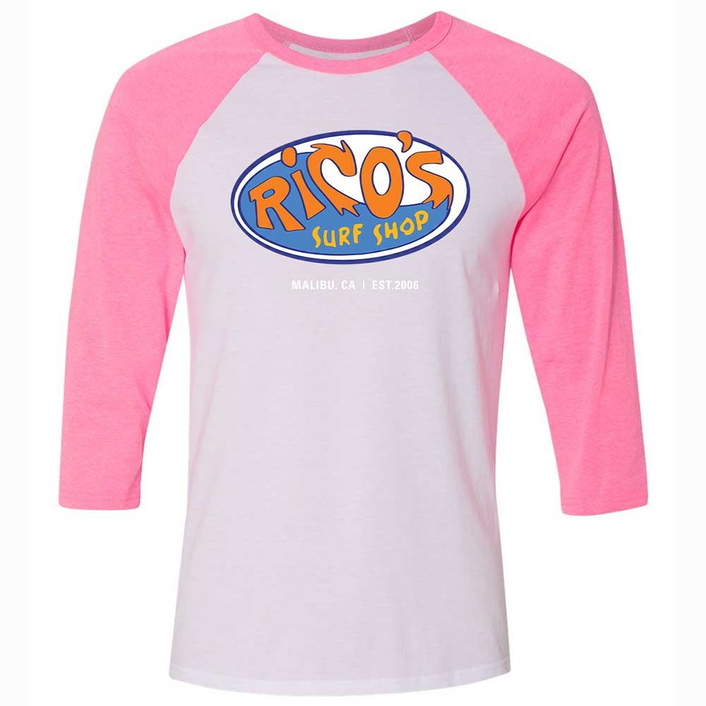 Rico's Surf Shop - White/Neon Pink - 12