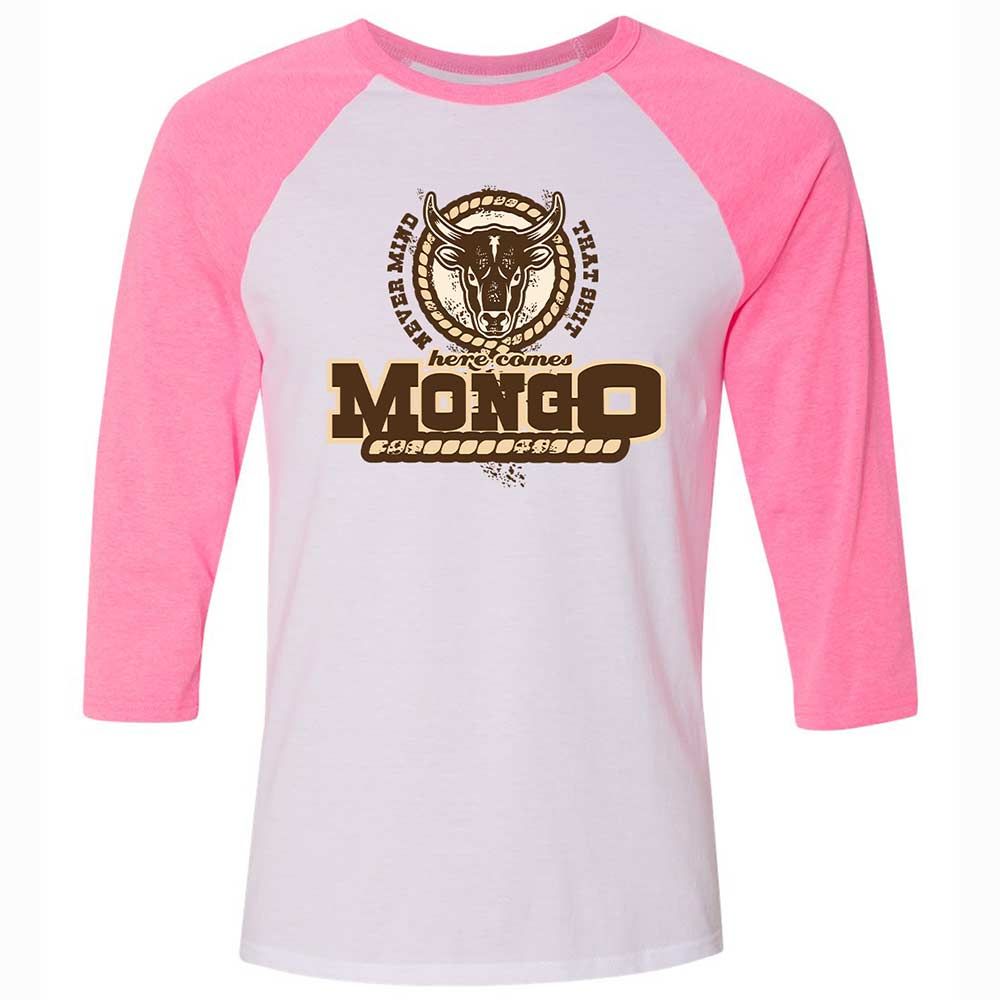 Here comes Mongo - White/Neon Pink - 12